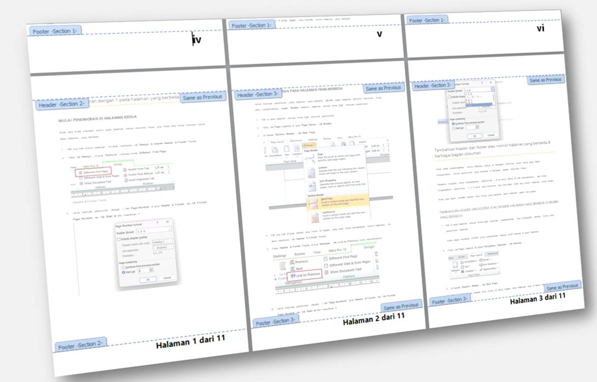 Panduan Membuat Nomor Halaman di Word – 10 Cara Lengkap