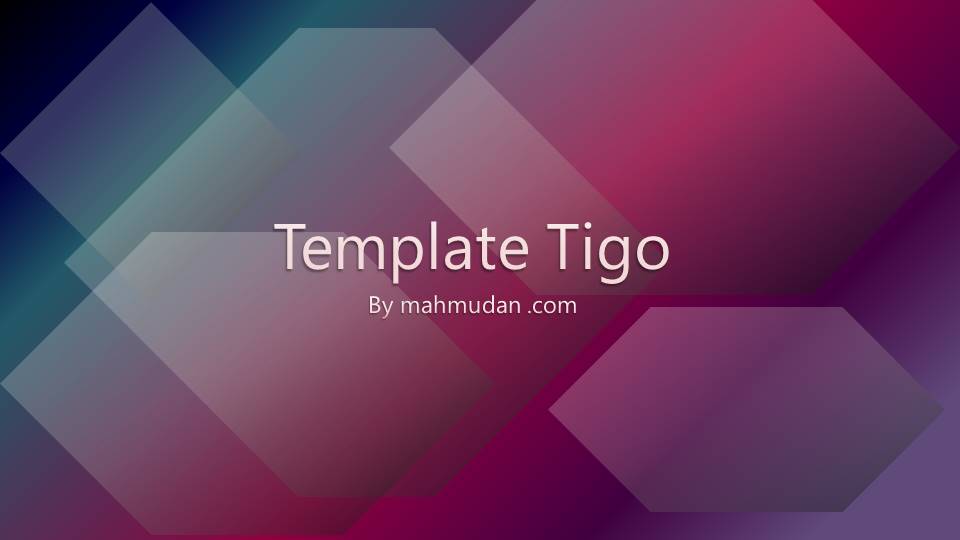 template ppt tigo