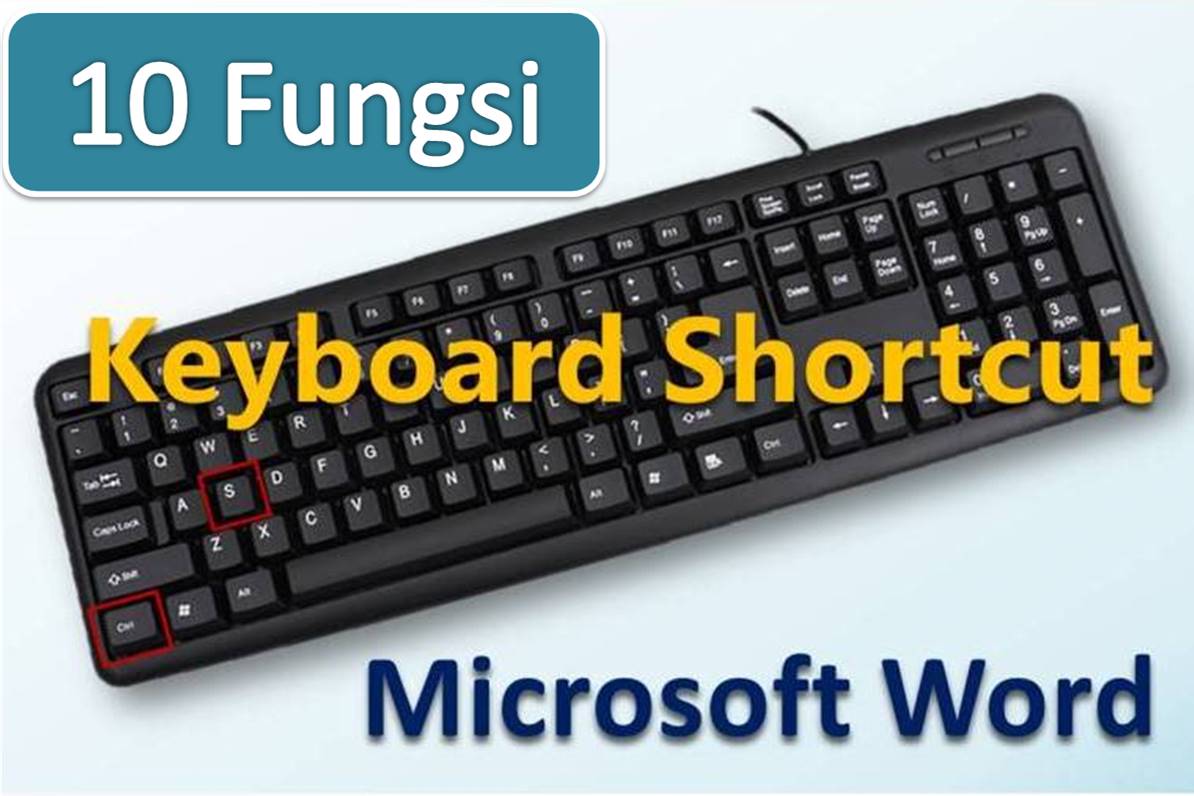 10 Fungsi Keyboard Shortcut Word untuk Menjadi Profesional