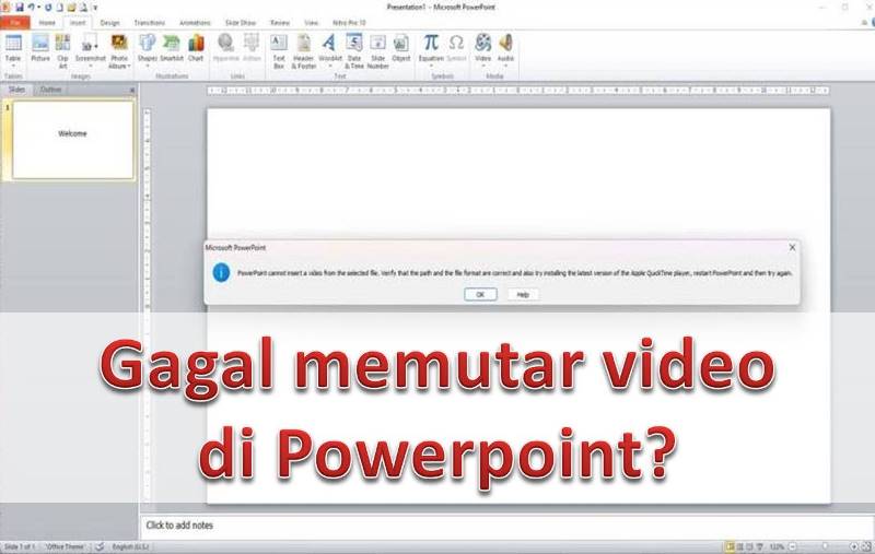 Memutar Video di PowerPoint – Cara Biasa & Alternatif