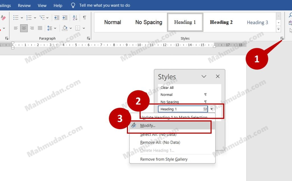 memformat Headings