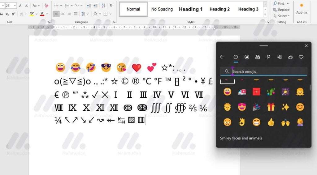 fitur baru di Windows-11-1-Keyboard Emoji 