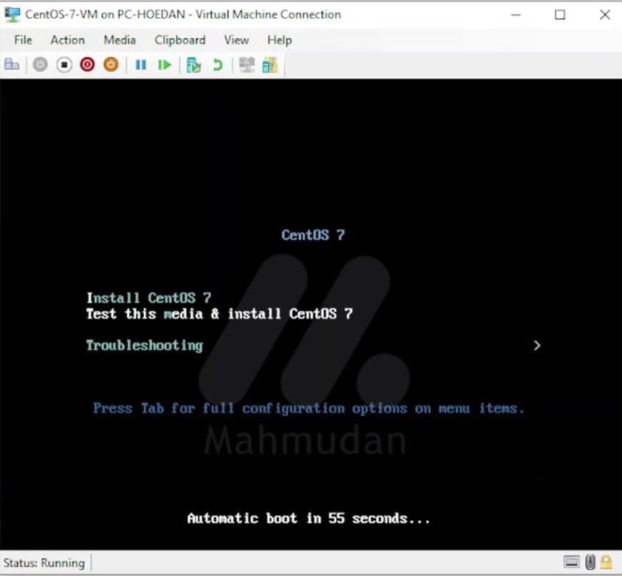 Cara Membuat Mesin Virtual CentOS-7 dengan Hyper-V