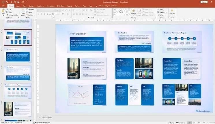 Gratis Template PPT Simple dan Modern: Limo